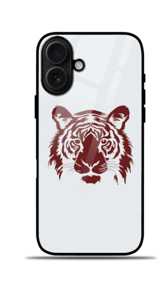 Unisex iPhone Glass Case White Iphone 16 Plus