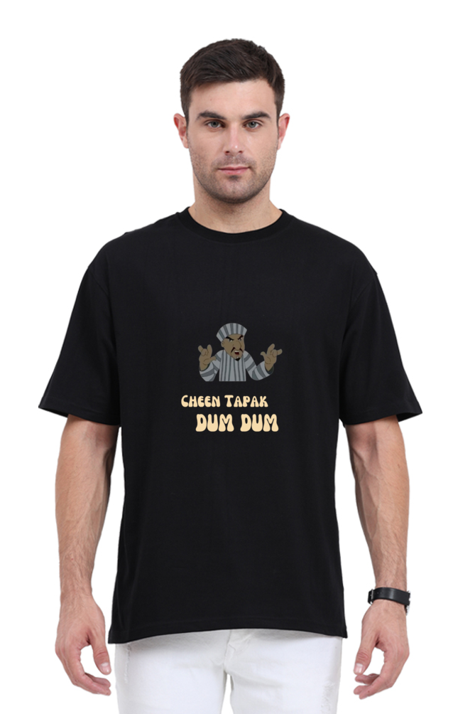 Unisex Oversized Standard T-Shirt - Cheen Tapak Dum Dum Vibes